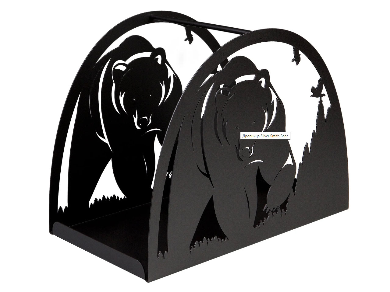 Дровница "Медведь"